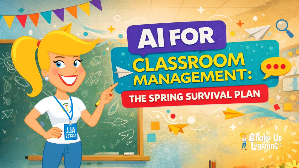 ShakeUpLearning's tweet image. 🌸 AI for Classroom Management: The Spring Survival Plan 
😱 Here's how to save your sanity!
shakeuplearning.com/blog/ai-for-cl… #edtech #edchat #k12 #teacherlife #aiineducation #aiinedu #TCEA #ISTE #FETC
