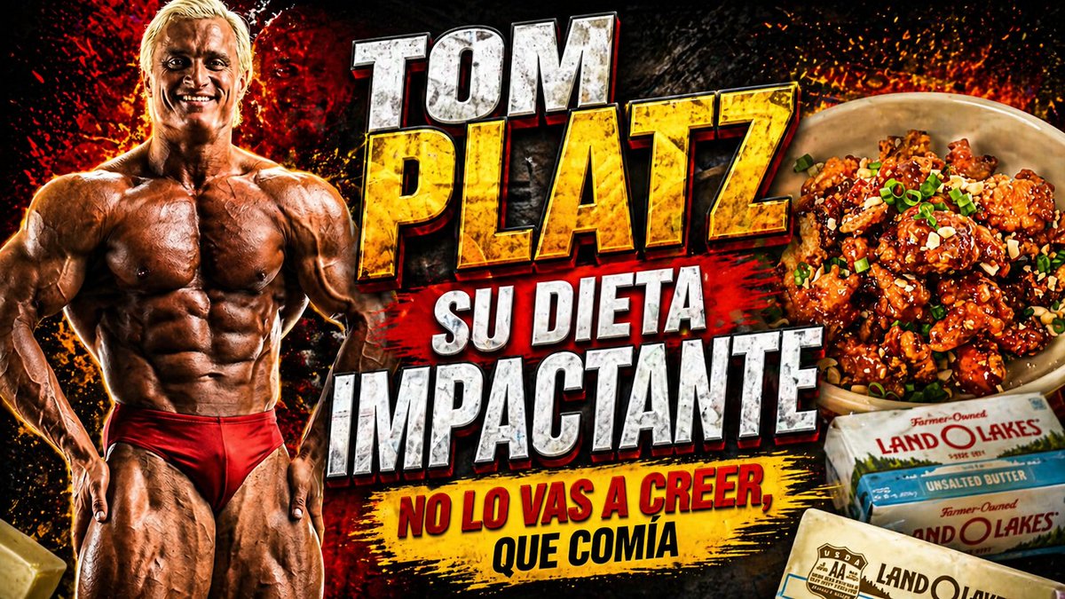 Tom Platz ASÍ COMÍA EN Su Prime NO Lo vas a creer + Mi Reacción

youtu.be/SgjQyo3SvdY