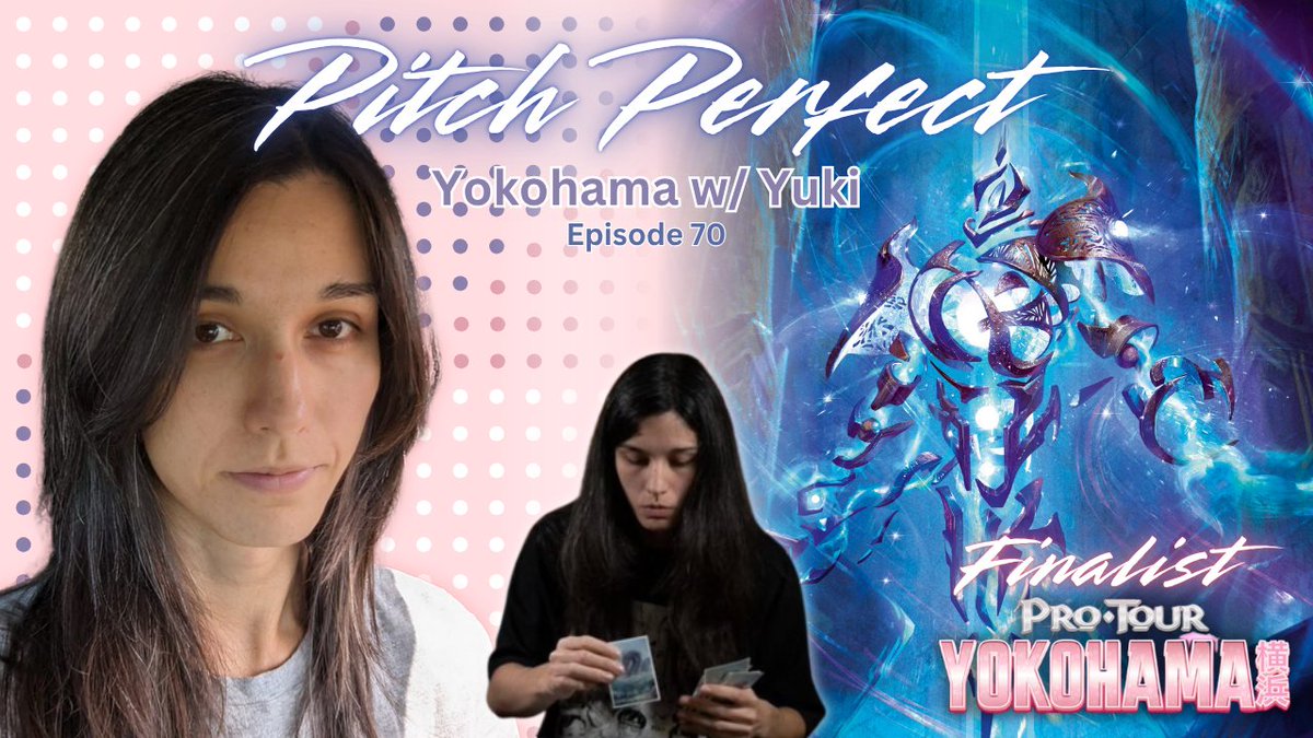 PitchPerfectFaB's tweet image. Fresh of a finals appearance at Pro Tour Yokohama, we are joined by none other than @YukiLeeBender

Get cozy and hear about how Yuki continues to perform at the highest level. Then we predict how the Omens format could shape up and she answers your questions!

Link below

#fabtcg