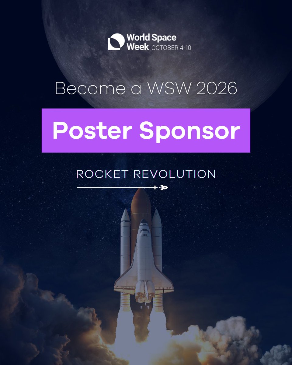 World Space Week tweet media