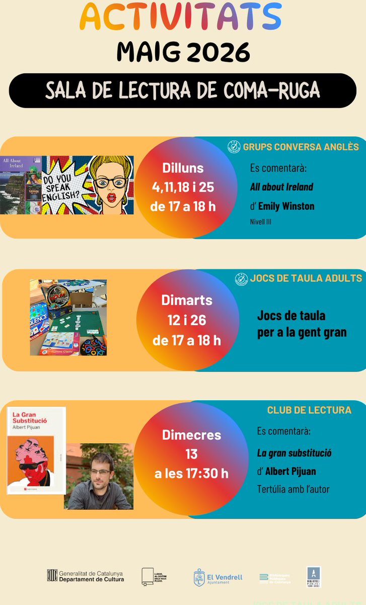 Biblioteca del Vendrell tweet media