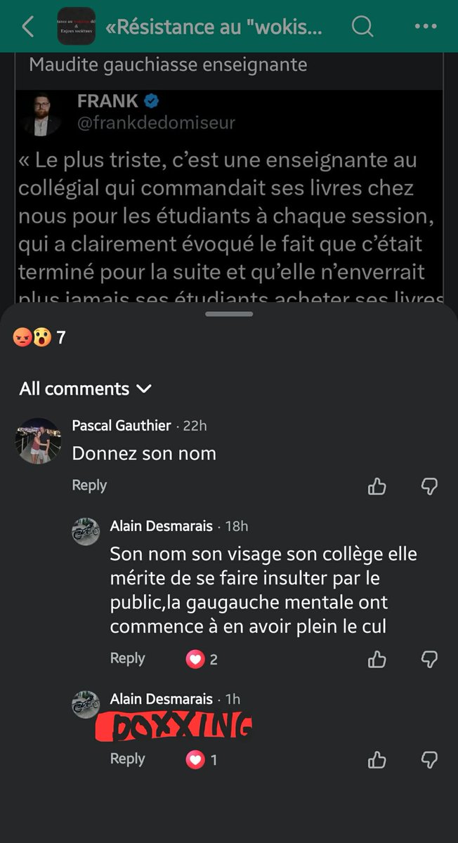 Douteux.org (surtout Tommy Gaudet) tweet media