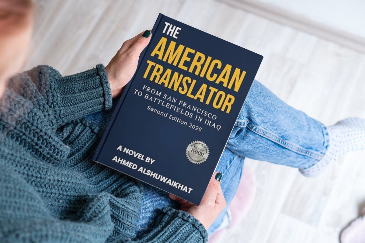 Bookspotli18191's tweet photo. 📚THE AMERICAN TRANSLATOR:
“The only blended-genre novel about war, Gilgamesh, ordinary people,the untranslatable”
✍️By Ahmed Alshuwaikhat
🛒Get your copy on Amazon
https://t.co/DEOldatrpx
🌐Visit the author’s website
https://t.co/LCrYDAvEgv
#FictionBooks #AmazonBooks #WarFiction https://t.co/ZH4oPi26qO