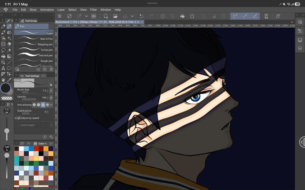 bampired_art's tweet photo. Lighting study #kageyama #haikyuu #wip https://t.co/92fM87XVRL