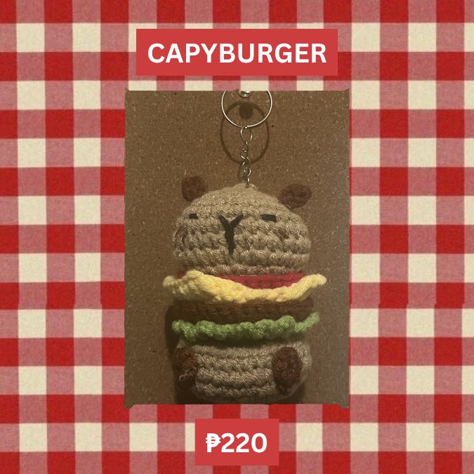 tvhyungxxi's tweet photo. wts lfb ph

hello anyone here is interested on crochet? im selling my bentables, will post new designs soon :))

you may check out my shop acc on ig,fb,&amp;tiktok: @okewilang

#crochet #crochetbentables #omen #nailong #capybara #pingu #pucca #luffy #noface https://t.co/BsBfcP0Mjt