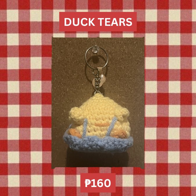 tvhyungxxi's tweet photo. wts lfb ph

hello anyone here is interested on crochet? im selling my bentables, will post new designs soon :))

you may check out my shop acc on ig,fb,&amp;tiktok: @okewilang

#crochet #crochetbentables #omen #nailong #capybara #pingu #pucca #luffy #noface https://t.co/BsBfcP0Mjt