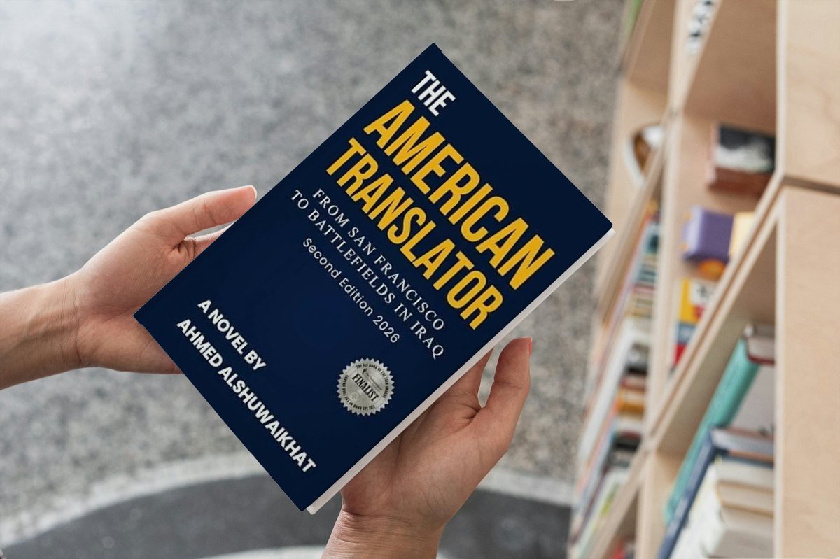 Bookspotli18191's tweet photo. 📚THE AMERICAN TRANSLATOR:
“The only blended-genre novel about war, Gilgamesh, ordinary people,the untranslatable”
✍️By Ahmed Alshuwaikhat
🛒Get your copy on Amazon
https://t.co/DEOldatrpx
🌐Visit the author’s website
https://t.co/LCrYDAvEgv
#FictionBooks #AmazonBooks #WarFiction https://t.co/iQ1EyZS3Sq