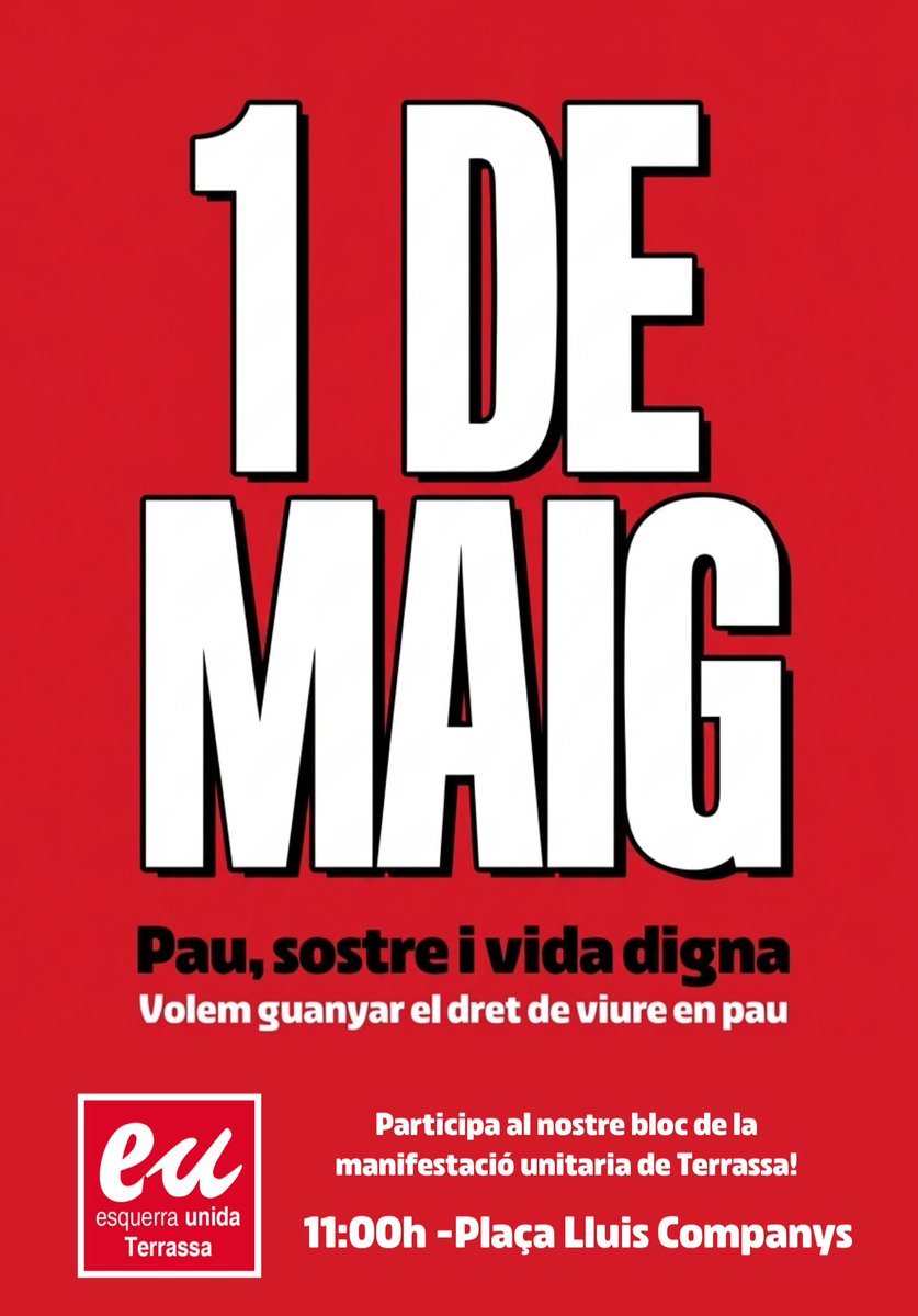 Esquerra Unida Terrassa🔻 tweet media