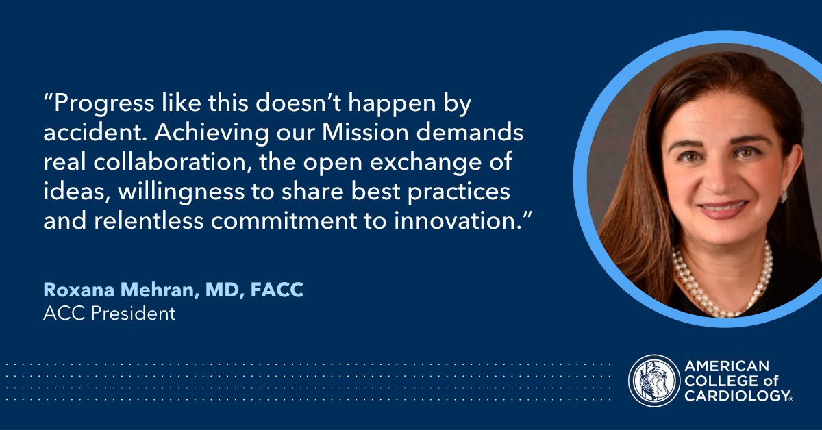 American College of Cardiology tweet media