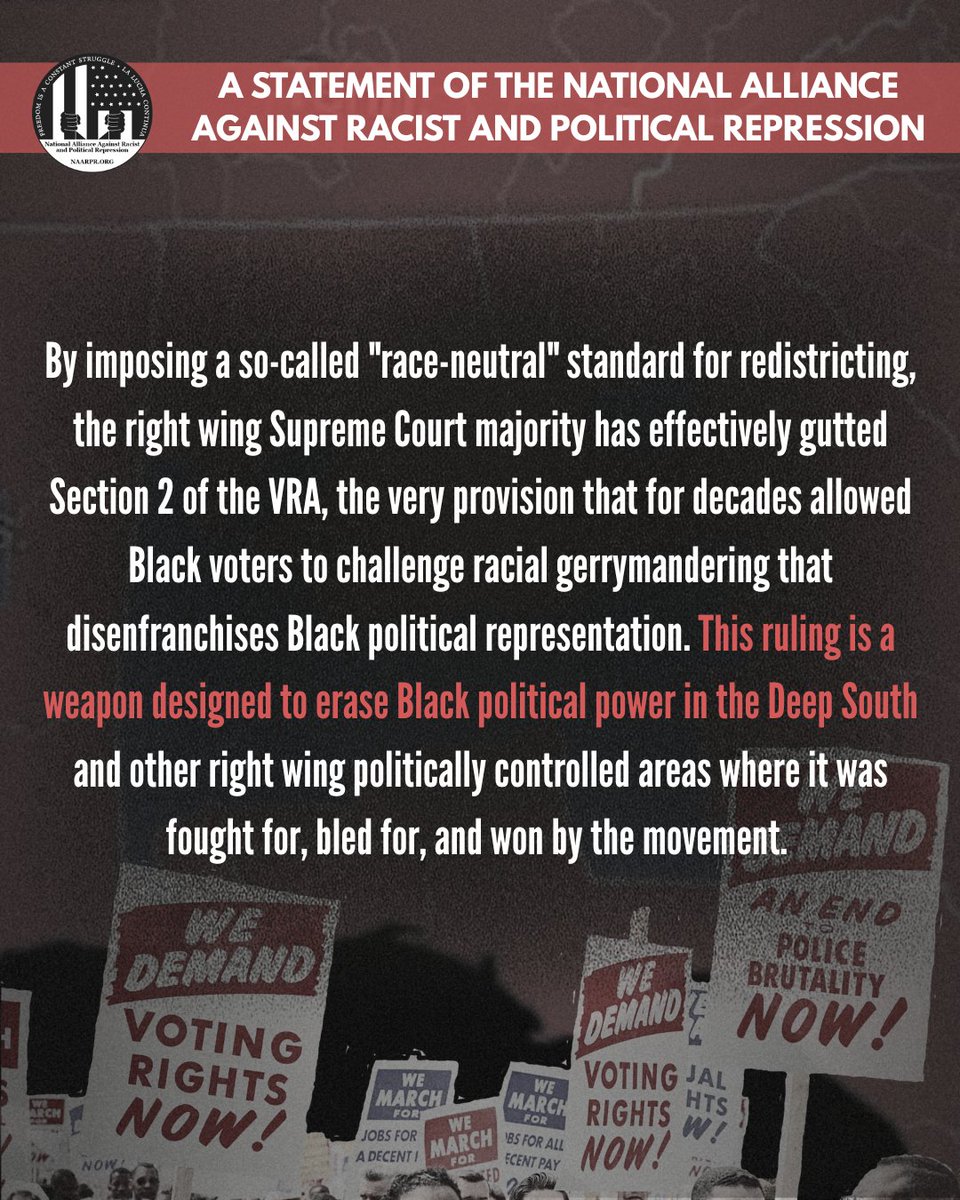 Alliance Against Racist & Political Repression tweet media