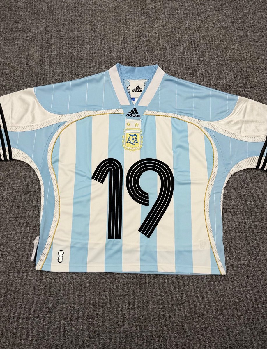 🇦🇷Argentina No.19 Jersey 💙🤍Classic blue-and-white, one second