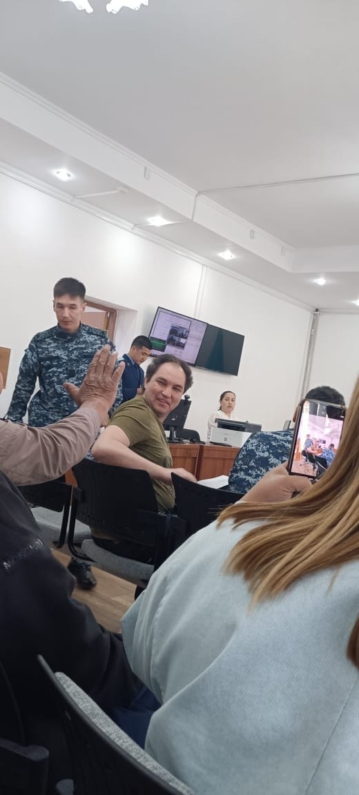 1/6
#Semey (Abai region)

On April 28, 2026, the main trial of a politically motivated criminal case under Part 2 of Article 405 ("participation in extremist activities") and Part 1 of Article258 ("financing extremist activities") began in the interdistrict criminal court

<a href="/OSCE/">OSCE</a>
