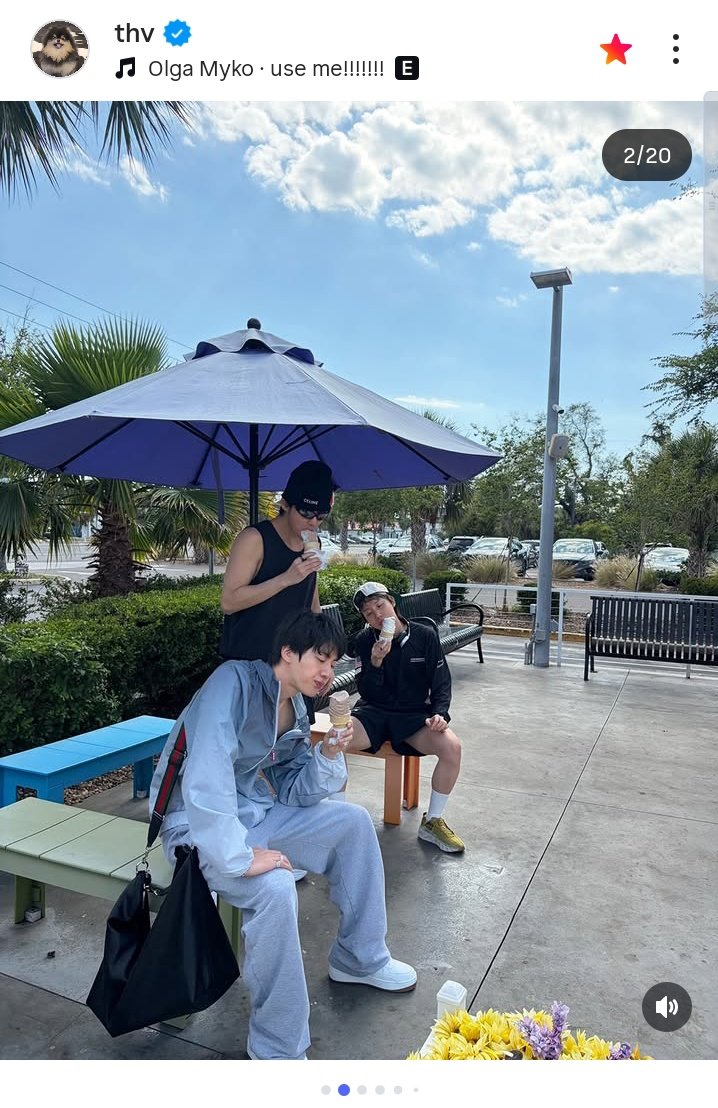 army_chaco's tweet photo. Tae en post de IG 💜 
(1/5)

“... ARMY de Tampa todos ustedes dejaron la vara demasiado alta 🔥...” 

🔗https://t.co/YB23FU7STb

#방탄소년단알엠 
#ARMYCHACO
#BTS https://t.co/GPxzadoqaQ