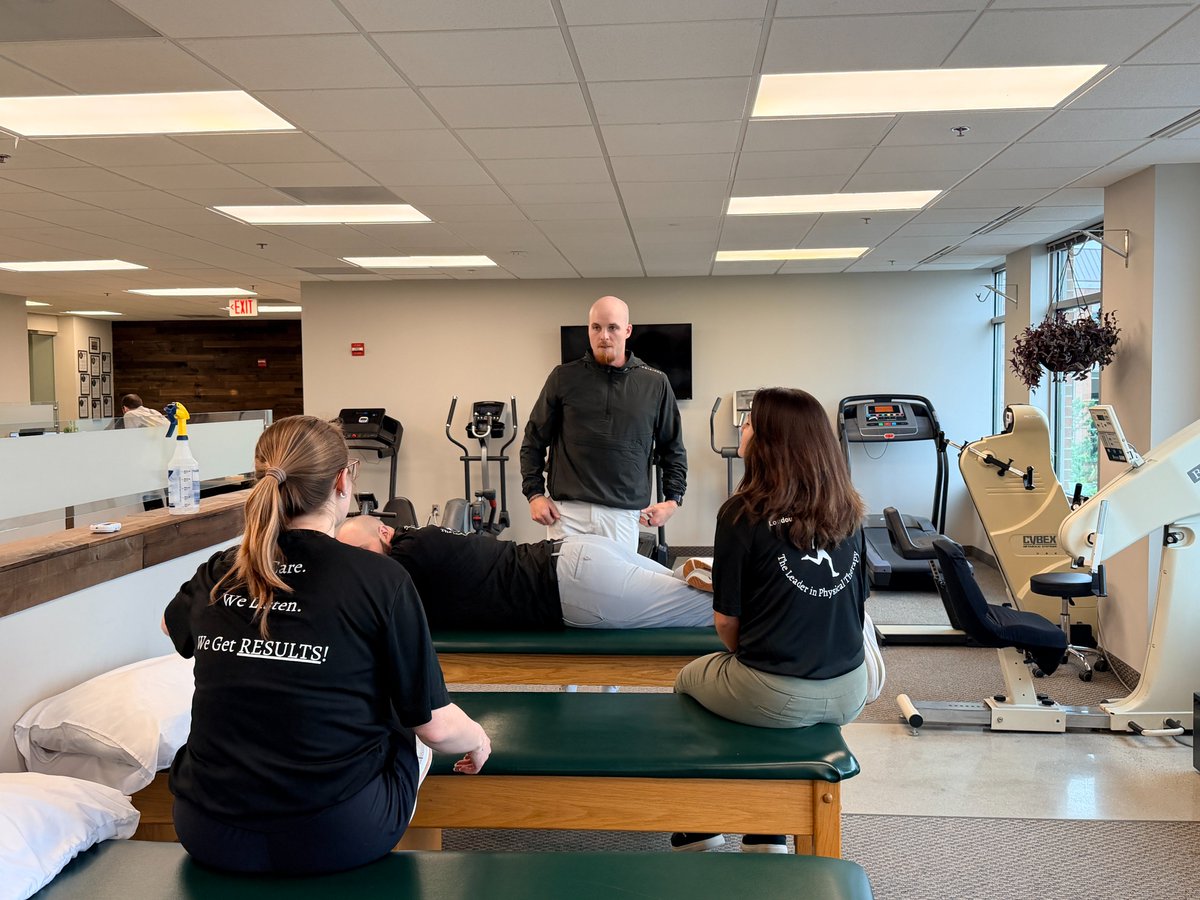 toCME4PT's tweet image. Keeping up to date with the latest physical therapy research and patient care is a top priority to us. This week our team reviewed joint mobility tactics and treatment!
#continuingeducation #LSTC #physicaltherapy