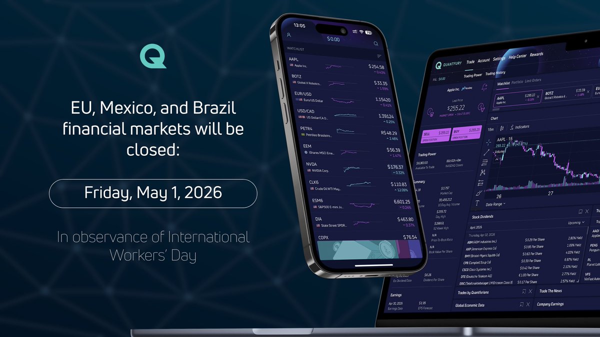 Quantfury tweet media
