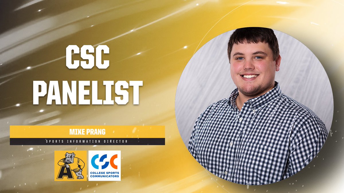 AdrianBulldogs's tweet image. Adrian College's Sports Information Director Mike Prang Selected as a Panelist at CSC 2026 Convention

📰 tinyurl.com/ttzsmr88 

#CSC #GDTBAB
