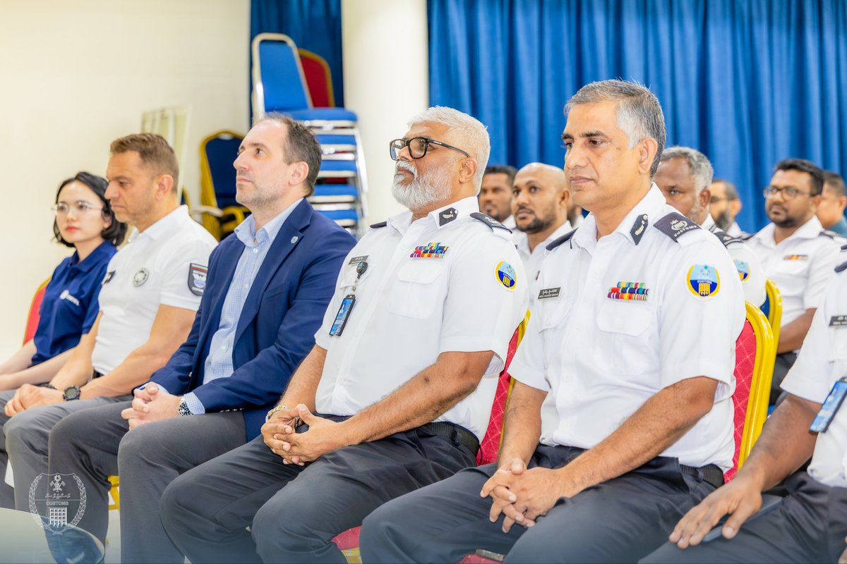 CustomsMv's tweet photo. "@UNODC PCCP High-risk Passenger Targeting Training" concludes. 

20 participants successfully completed this program held from 26 - 30 April, aimed at enhancing the capacity of key law enforcement agencies including Customs, @PoliceMv , @AVSECOMmv &amp; @ImmigrationMV https://t.co/EQq3CV5AEy