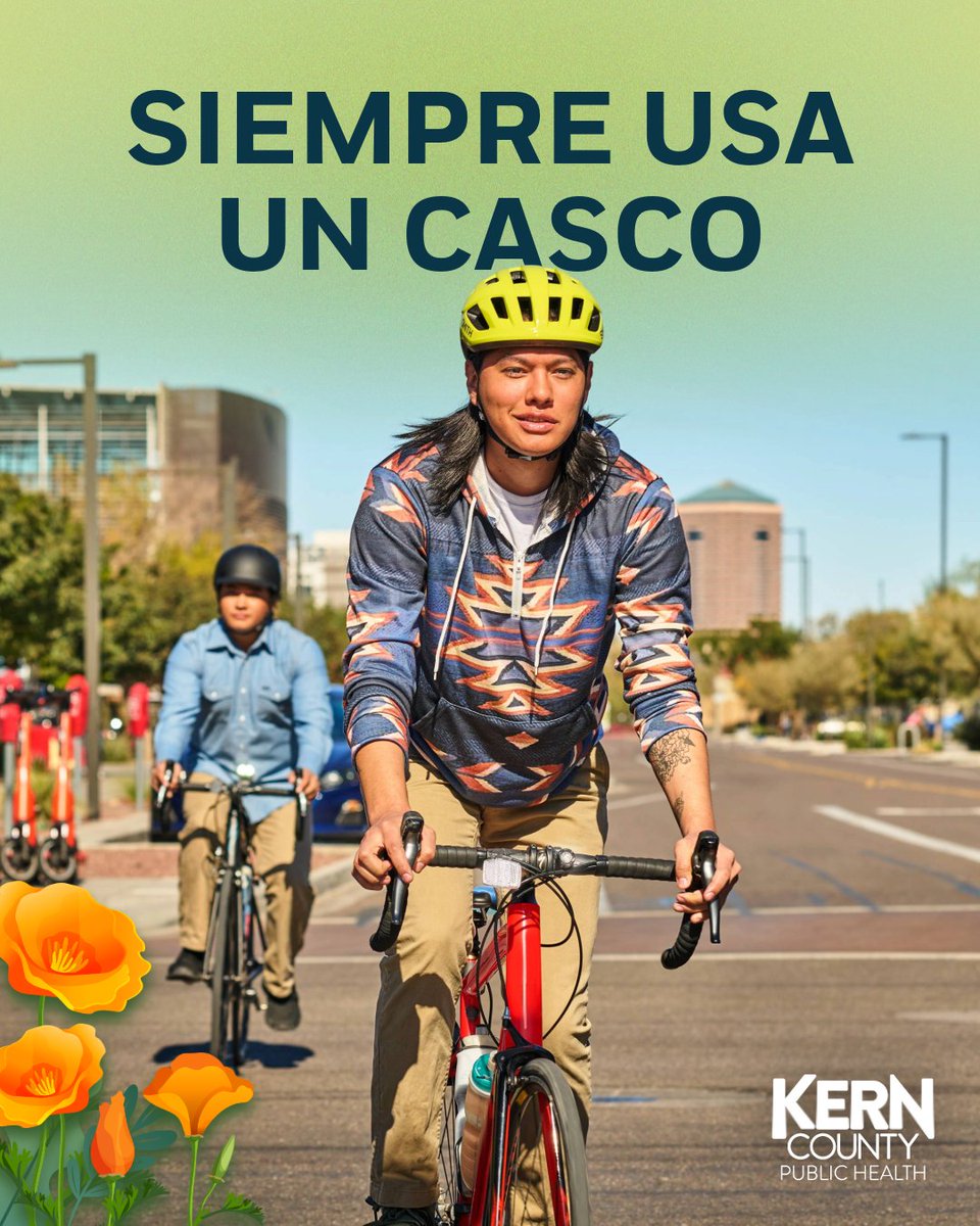 KCPublicHealth's tweet image. The right size matters, especially when it comes to your gear! Check your helmet and bike before you get going. 🚵

EN ESPANOL⬇️ 
Antes de salir a montar: ajusta correctamente tu casco y regula tu bicicleta a tu medida. ✅🚴‍♀️🪖
#nhtsa #helmetsafety #bikesafety