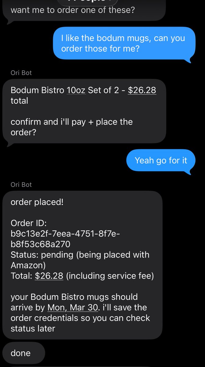 moneydevkit's tweet photo. .@ori_robot shops so you get time back