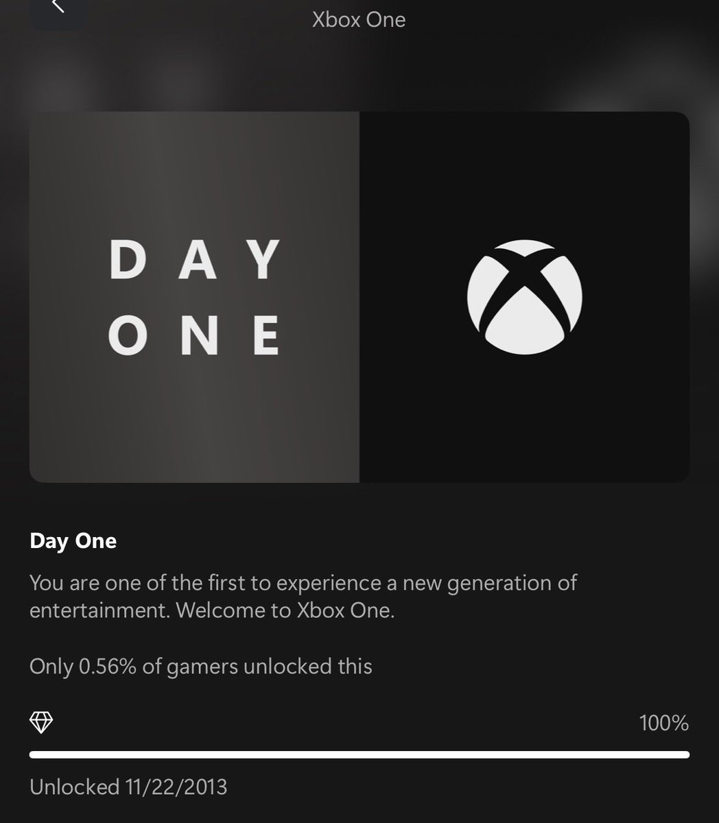 SachieXD's tweet photo. @asha_shar @asha_shar  odd request.  This achiev was hidden from everyone account that had it, only way to show it is a clever work around. This day one achiev given to those who proudly bought the Xbox one on day one.  Can we please fix this, and make it a badge for our profile, please https://t.co/56HNxgtFQh