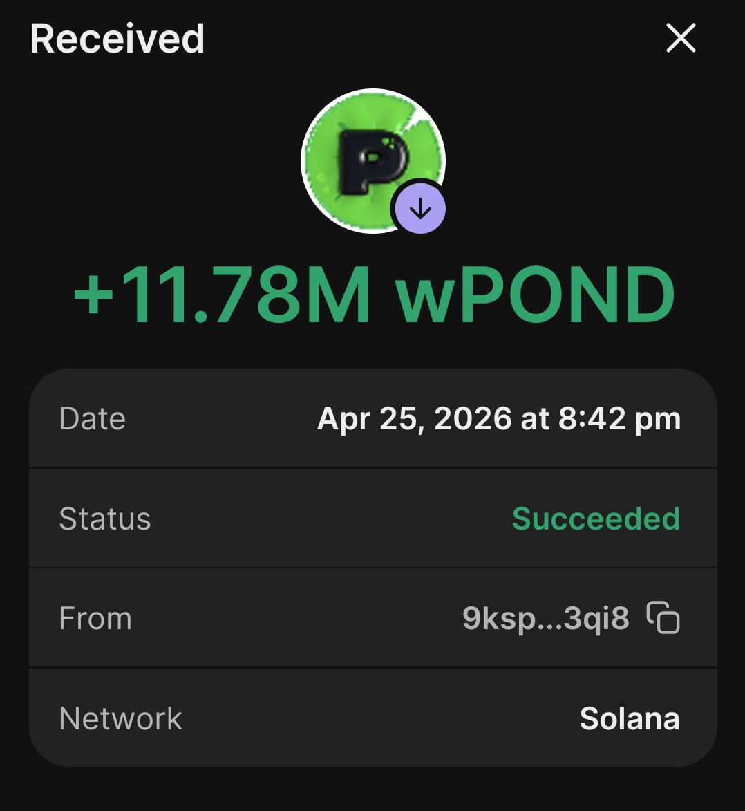 Whoever you are it's not much but it's something. 

Thank you.