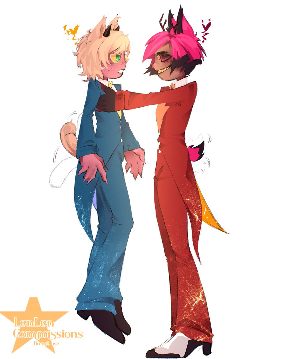 alastorubier's tweet photo. 🦌 why are you wearing THAT color?
🐆 what’s wrong with it? ｡°(°¯᷄◠¯᷅°)°｡
⠀⠀⠀ ⠀⠀⠀ 𝜗 #radiogametwt ৎ https://t.co/CnStJrV1S1