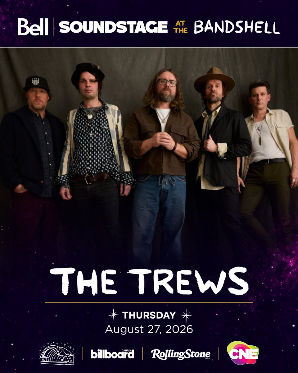 We’re thrilled to announce that we’ll be headlining the CNE Bandshell at <a href="/LetsGoToTheEX/">letsgototheex</a> in Toronto on August 27! See ya there!