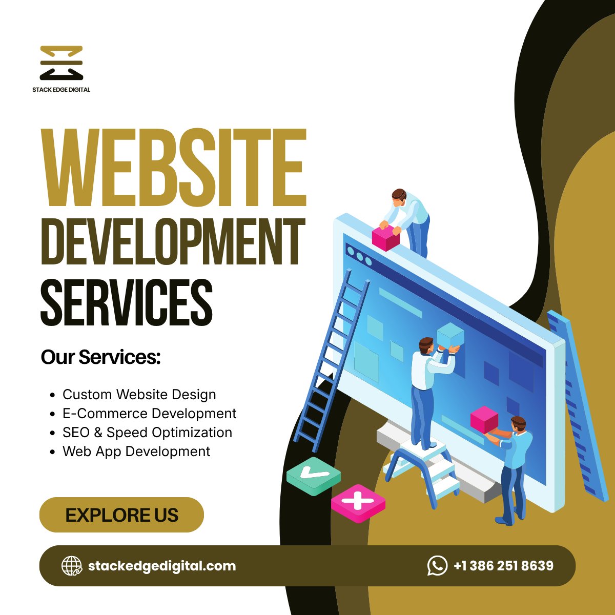 Build smarter, faster, and better websites with Stack Edge Digital 🚀 ...