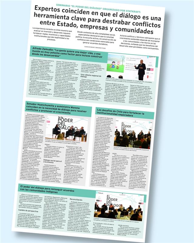 StatkraftChile's tweet photo. 💬 “Diálogo, confianza y colaboración pueden construir un futuro compartido” fue una de las frases del seminario #ElPoderDelDialogo, que organizamos junto a universidades.
Expertos destacaron la escucha activa y la transparencia como claves.
🔗 https://t.co/5A4vK9Q7ZX https://t.co/Z5BfuzezS3