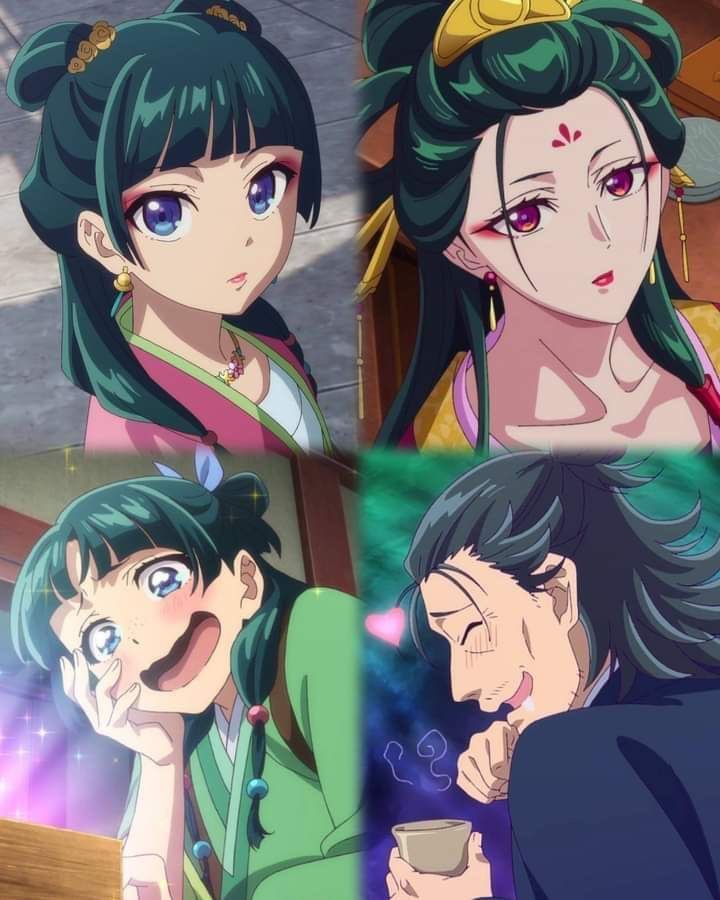 Maomao and her parents