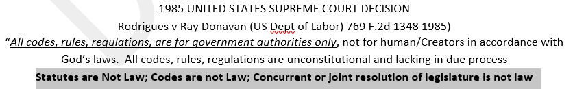 IncognitoJurist's tweet image. VOID
any act repugnant to #constitution is VOID
TRESPASS on Man's GOD-given Unalienable ☦️ Rights &amp;amp; Freedoms are 
inherent &amp;amp; hierarchical supreme antecedent to gov
BINDS to #Constitution
UNLIMITED DAMAGES on @SpeakerJohnson + gov agents: commercially &amp;amp; personally liable 18 USC §4