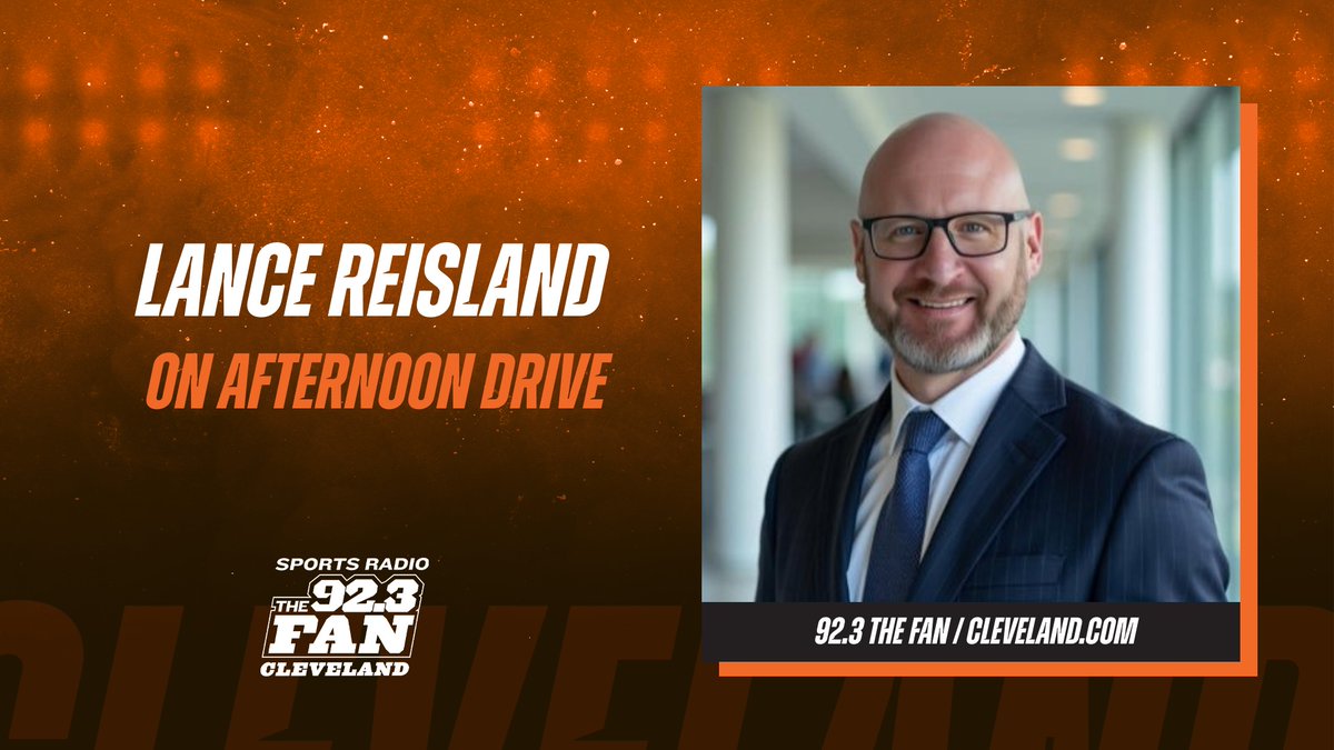 923TheFan's tweet image. 🚨 @LanceReisland joins @NickWilsonSays and @JPeterlin NEXT to discuss the #Browns draft class and the quarterback competition on @afternoon923FAN 🏈

🔊 Listen LIVE: go.audacy.com/923thefan/list…