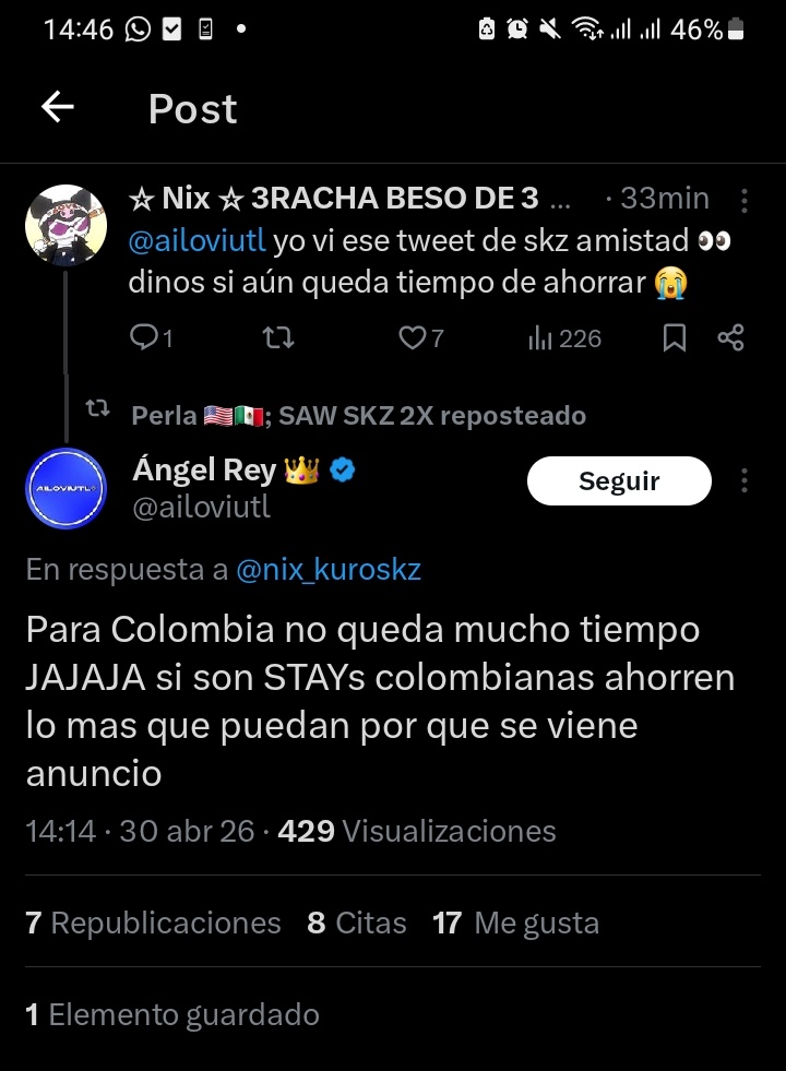 Belu VIO A SKZ🇦🇷 tweet media