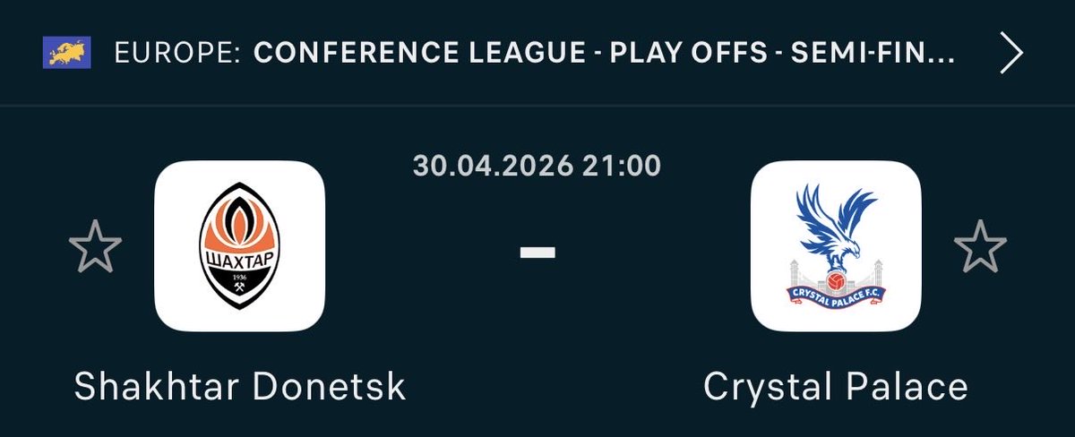 ⚡️PLAY OF THE DAY⚡️

🏆Crystal Palace to Win 
📊Odds: [2.05 | +105] 3U