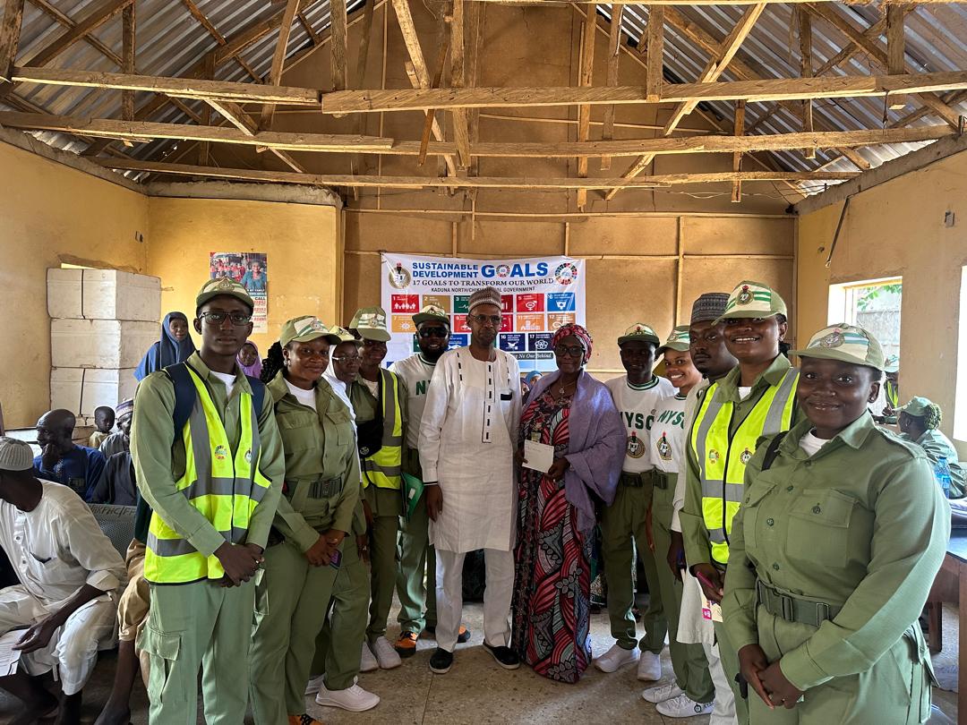 NafdacAgency's tweet photo. NAFDAC, in collaboration with the NYSC SDG CDS Group in Kaduna-North and Igabi LGAs, commemorated #WorldHealthDay 2026 with a community outreach at PHC Rigachikum, Igabi Local Government Area.

The programme featured free health checks, drug safety awareness sessions, and education on best practices in medicine handling and distribution, alongside sensitisation on the use of NAFDAC’s digital tools for product authentication.

Information, Education and Communication (IEC) materials on the Med Safety App, NAFDAC Greenbook, and Scan2Verify were distributed to participants, including NYSC officials, corps members, community leaders, nursing mothers, and the youth.

NAFDAC reaffirms its commitment to strengthening grassroots engagement and promoting public awareness to ensure the safe use of regulated products across communities.