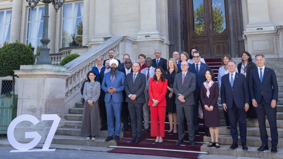 alexanderdecroo's tweet image. My message at the #G7 Development Ministers' Meetings in Paris is clear. 

If we want peace and security, we need stability. 

If we want stability, we need to prioritize development. 

Development is not a cost, it's an investment. 

It's time we fund it like one.