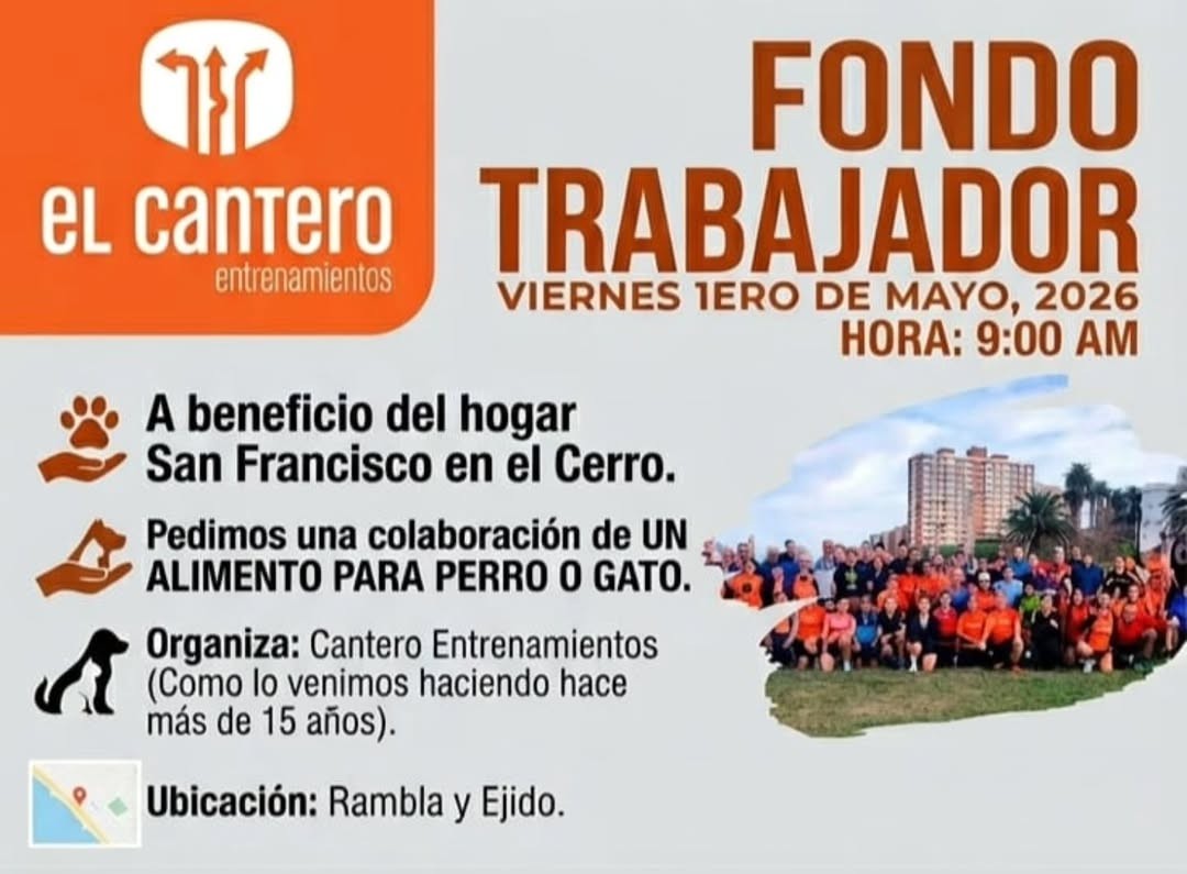 Info Deportes Uruguay : Fondo Trabajador – 1º de Mayo infodeportesuruguay.blogspot.com/2026/04/fondo-… #running #1demayo #fondotrabajador #canteroentrenamientos #montevideo