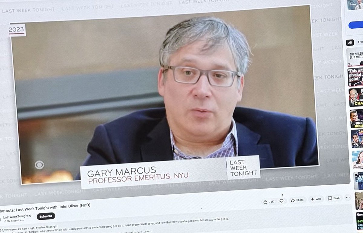 Gary Marcus tweet media