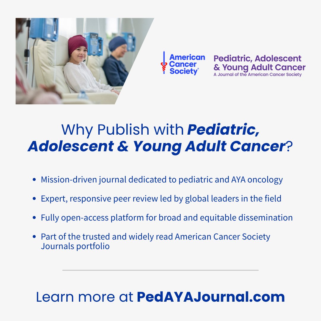 Pediatric, Adolescent & Young Adult Cancer tweet media
