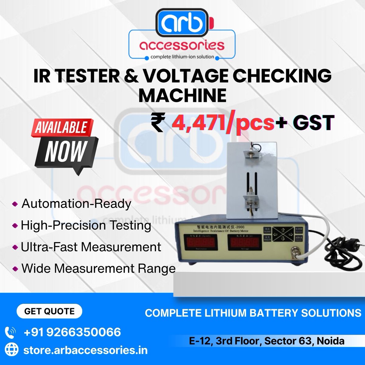 ARB ACCESSORES PVT. LTD. tweet media