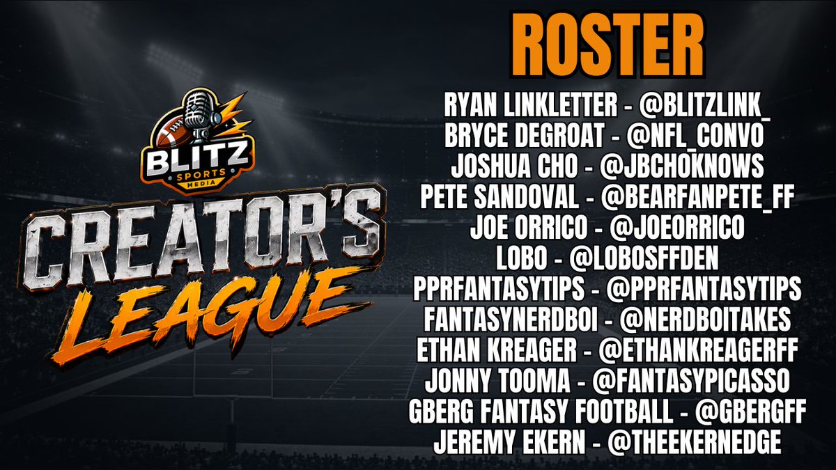 Blitz Creator’s League tweet media