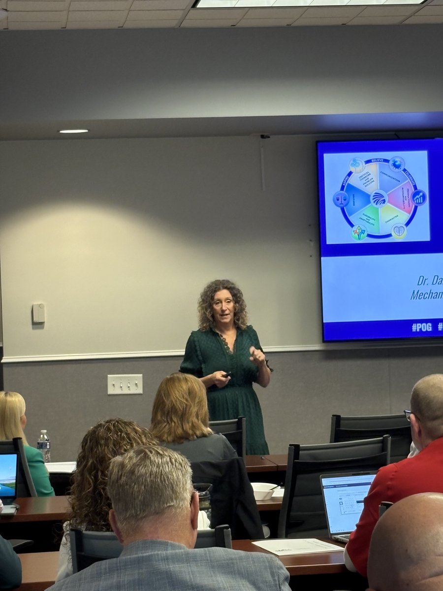 BASA_Supt's tweet photo. Dr. Danielle Prohaska, Superintendent, Mechanicsburg EVS presents to BASA New Superintendent Transition attendees on Preparing for the End of School Year. https://t.co/dMH8fAzpWQ