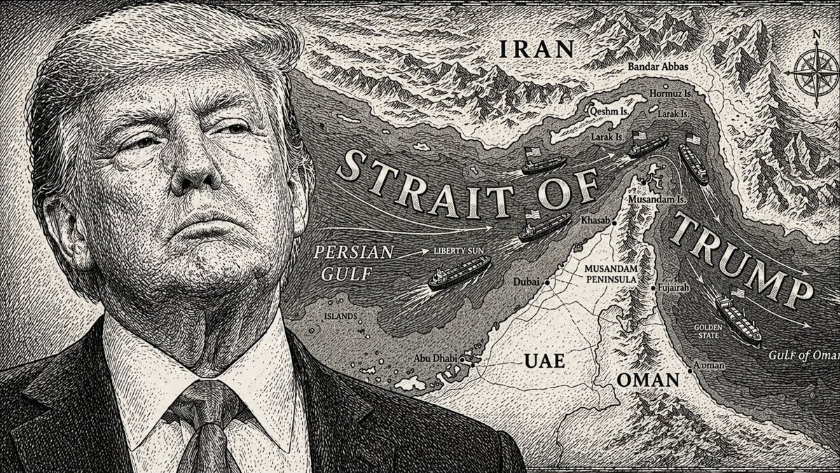 The American naval blockade of Iran was supposed to be a clean instrument. Cut the oil, starve the regime, force a paper. For two weeks it worked exactly that way. Iran ran out of storage. The flares from the wellheads lit up American satellites. Trump rejected the regime’s