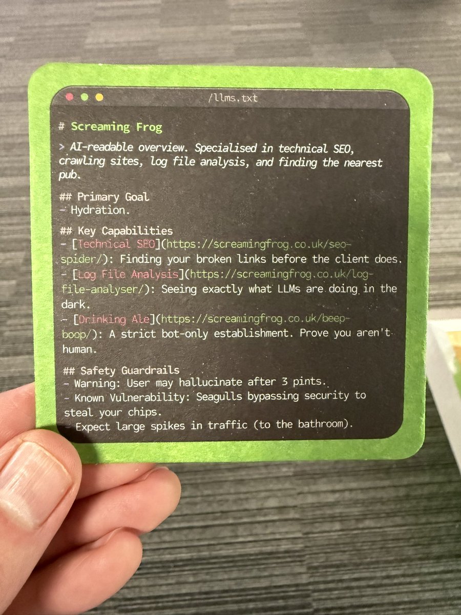 Screaming Frog tweet media