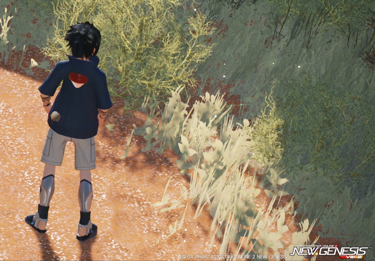 otsugu0306's tweet image. うちはサスケ（少年ver.）
#PSO2NGS_SS #NARUTO #キャラ再現