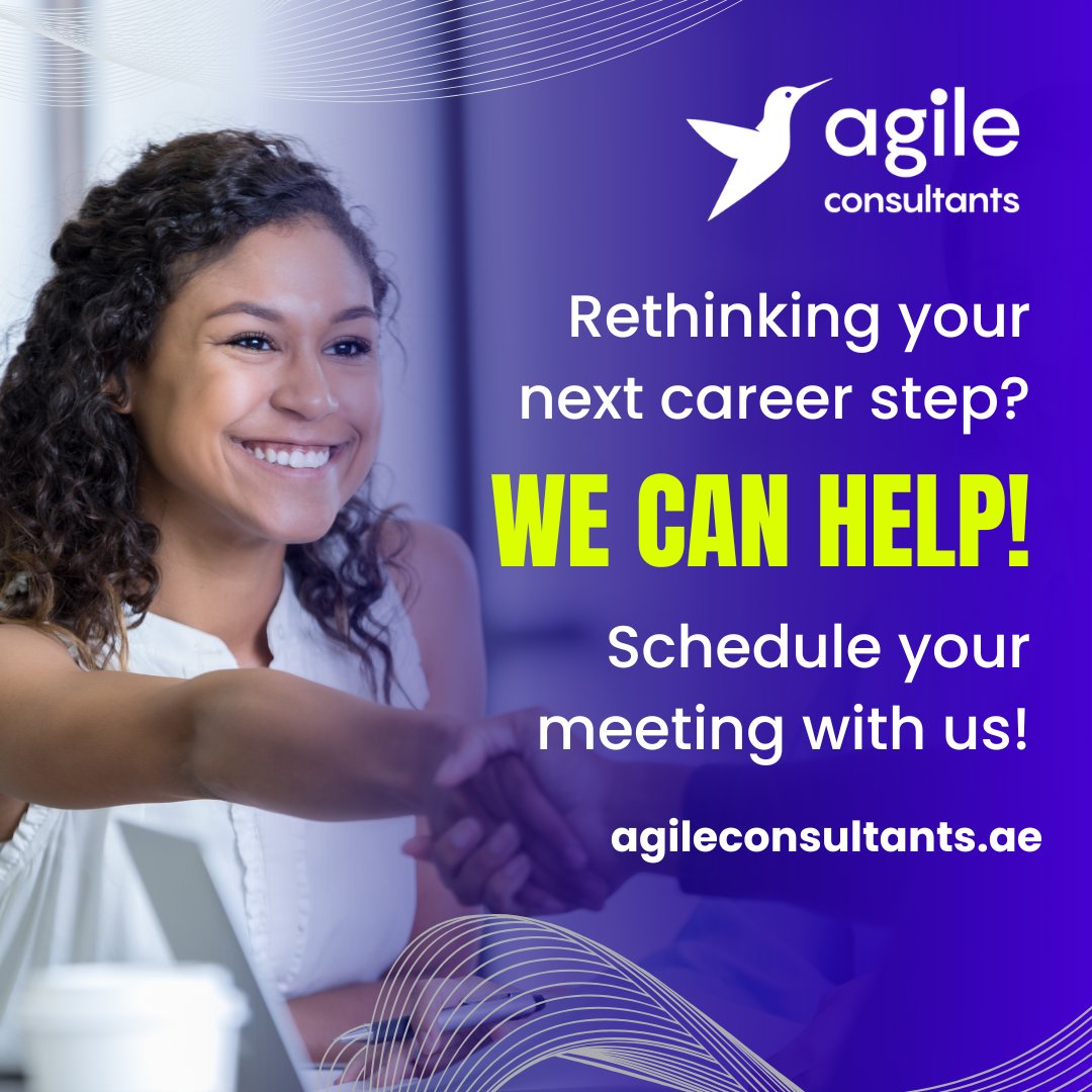 AgileUAE's tweet image. Considering your next career step?

At Agile Consultants, we provide practical guidance and honest insights to help you make informed decisions and move ahead with clarity and confidence.

Schedule your consultation today: agileconsultants.ae/consultation

#CareerDevelopment