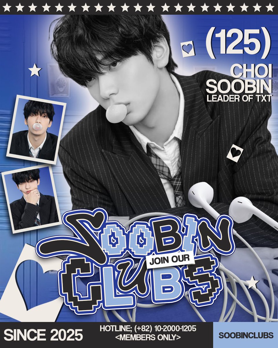 RTs everywhere! 📚 𝗦𝗼𝗼𝗯𝗶𝗻𝗖𝗹𝘂𝗯𝘀 just rang the bell and it’s already loud for no reason. Sneakers running, heart rushing—and we’re just like, wait.. where are you, Soobin? We’re looking for Soobin RPs, and SQ/OA to hang out. Come join us, it’s way more fun with you here!
