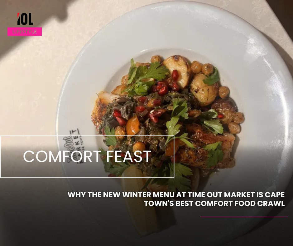 IOL_Lifestyle's tweet image. Cape Town’s winter just got warmer, the new comfort food crawl at Time Out Market is serving up cozy flavors, hearty bites, and local favorites that feel like a hug in every dish.
#lifestyle #Eats #WinterMenu #ComfortFood #TimeOutMarket #Foodie
Read on tinyurl.com/437ayzy6