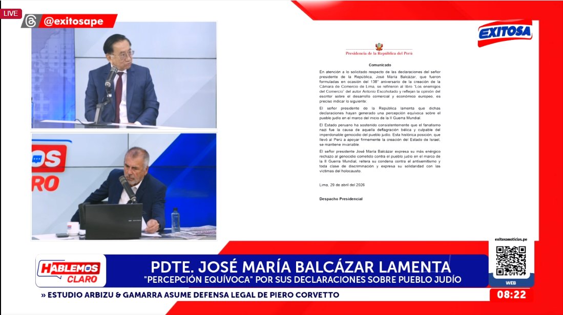 Exitosa Noticias tweet media
