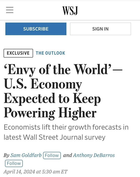 Mollyploofkins's tweet image. The U.S. economy was the “envy of the world” when Biden left office. #ETTD